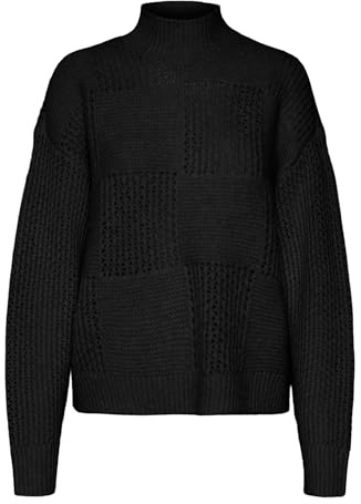 VERO MODA VMMOON LS Highneck Pullover GA BF
