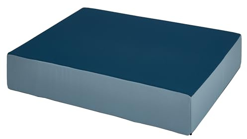 Jump Hoppdyna 99 x 75 x 18 cm – blå eller rosa – hoppmadrass för barn från 3 år till 40 kg – lekmatta, gymnastikmatta, madrass för hopp, rova, leka och balansera