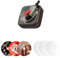 Auto Lufterfrischer Clip, Auto Vent Clip Aromatherapie Duft Diffusor, Retro Schallplattenspieler Design Drehteller Parfüm Auto Vent Clip mit 3 Nachfüllpads