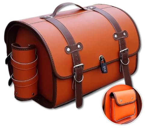 MYJDML Motorrad Hecktasche für Vespa GTS GTV 250 300, 33L Wassersichte Kratzfest Motorrad Werkzeugtasche Große Kapazität