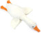 Ponjauk 160cm Plüsch Gans Stofftier Ente Weiß Riesen Gans Kuscheltier Ente XXL Riesige Gans Enten Plüschtier Groß Gans Giant Goose Plush Huge Duck Plushies