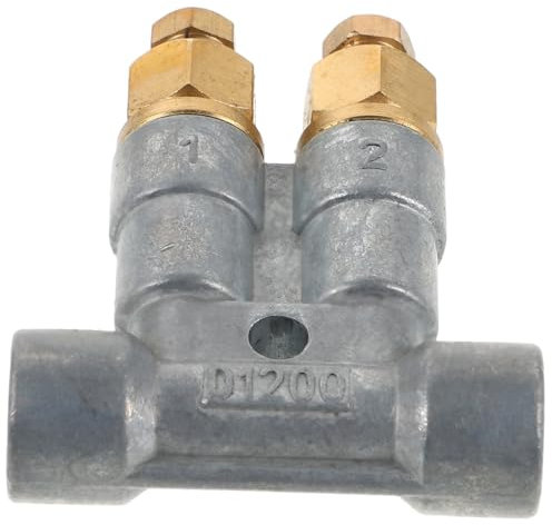 CHILDWEET Ölverteiler Wassertransferpumpe Ölventil Hydraulische Umleitungswerkzeuge Benzin Umleitungsventil Hydraulisches Umschaltventil Kompressor Getriebeölpumpe Ölumlenkventile Metall