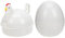 ABOOFAN 2 Sätze Eierkocher Mikrowellenherd Spender Frischer Eierhalter Gekocht Frühstück Eier Kocher Egg Cooker Eier-kocher Kreativer Eierdampfer Ei Gedämpftes Gerät Plastik 2 Stücke * 2