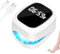 Nail Fungus Laser Treatment Device with Time Display, 7 Minute Fast-Acting Anti Fungal Nail Therapy for Toenails and Fingernails, 940nm Infrared + 500nm Blue Light, Home Use Fungal Nail Care