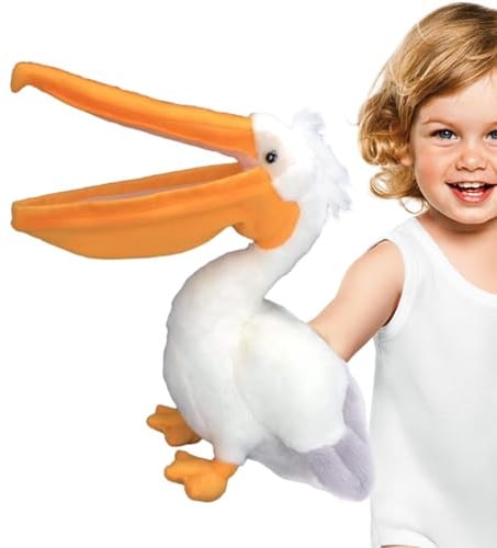 Gefüllte Plüschvögel – flauschige Kawaii-Figur, Plüschfigur, Plüschfigur, weicher Tierpartner, , Handpuppe, die die Räume des Hauses im Wohnzimmer belebt