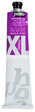 Pébéo - Huile Fine XL 200 ML - Peinture à l’Huile Violet Cobalt Clair – Peinture à l’Huile Pébéo - Violet Cobalt Clair 200 ml