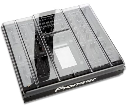 Decksaver Cover for Pioneer DJ DJM-2000 (NXS) - Super-Durable Polycarbonate Protective lid in Smoked Clear Colour, Made in The UK - The DJs' Choice for Unbeatable Protection