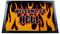 Fußmatte Welcome to Hell Fußabtreter gelb rot schwarz