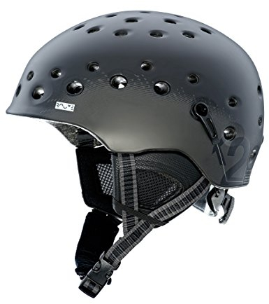 K2 Ski Herren Skihelm Route Black S (51-55 cm) 1044103.1.1.S Snowboard Snowboardhelm Kopfschutz Protektor