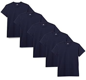Rundhals T-Shirts für Herren 3er I 5er Pack aus 100% Baumwolle in vielen Farben