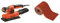 BLACK+DECKER KA320EKA-QS Levigatrice Orbitale 240W da 1/3 di Foglio più 3X Rotolo di carta abrasiva