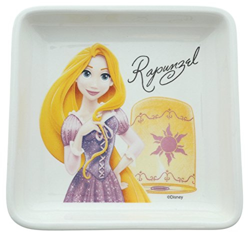 Disney Enchanting Enchanted Rose Belle Plateau à Bijoux, Céramique, Multicolore, 12 x 12 x 2 cm