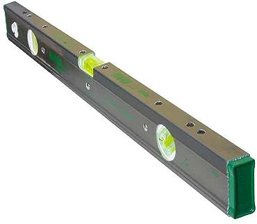 MOTA HERRAMIENTAS 39700 Premium-Aluminium-Wasserwaage, magnetisch, 500 mm - 50 cm (20 Zoll), Np50, silberfarben