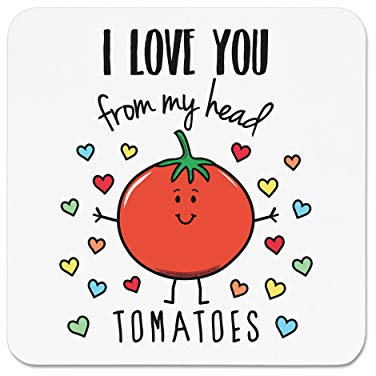 I Love You From My Head Tomatoes Fridge Magnet