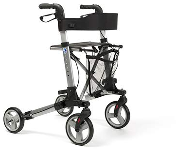 Rollator für ältere Menschen Leichtgewichtrollator faltbar | Maximale Belastbarkeit 130 kg | Qualitätsgarantie | QUADRI-light Vermeiren