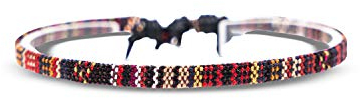 Made by Nami Boho Surfer-Armband Damen & Herren - Handmade Strand Festival Accessoires - Ethno Hippie Style - 100% Wasserfest & Verstellbar - Freundschaftsarmbänder Mädchen (Braun)