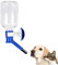 Dog Cat Hanging Water Bottle 500ml Pet Automatic Water Dispenser No-Drip Gravity Water Drinker Feeder for Kennel Cage Crate for Small Medium Puppy Kitten Rabbit Hamster Hedgehog