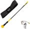 Golf Swing Trainer Aid Correction for Strength Grip with Swing Trainer Armband 48 Inch in Yellow, Golf Warm-Up Stick for Men Women Indoor Outdoor Tempo Flexibility Perfect for Swing (48 Inch)