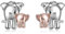 YFN Elefanten Ohrringe 925 Sterling Silber Stud Mutter Tochter Ohrringe Modeschmuck Geschenke für Mama Damen Mädchen