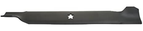 GREENSTAR - Lame Tondeuse - Pour Tondeuse Autoportée AYP/BERNARD/ELECTROLUX/HUSQVARNA - Remplace Origine 127843, 138498, 138971, 531005085 - L.535 mm - Alésage 5 Pointes