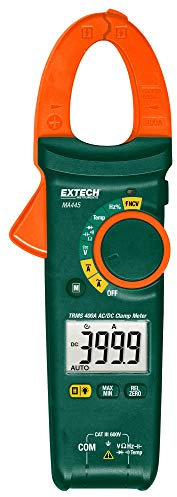 CLAMP Meter W/NCV, True RMS, 400A, 30MM, Digital Multimeter Test Clamp, Qty.1 | MA445