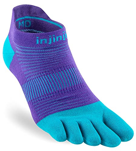 Injinji Damen Liner + Runner Mini-Crew, Lupine, Large