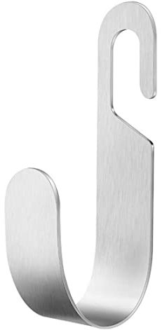 Liummrcy Hose Hook Hanger, Hose Pipe Bracket Hanger for Wall Mounting, Iron Hose Holder Bracket, Garden Hose Hook Stainless Steel Wall Mount Watering Pipe Holder Hanger Carrier Silver