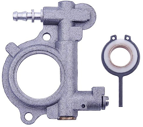 Gubeter Conjunto de Engranaje de Tornillo sin Fin de Bomba de Aceite, Motosierra para Stihl 024 026 Ms240 Ms260, 1121 007 1043/1121 640 7111/1121 647 3100