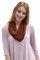 Lina & Lily Modal Premium Jersey Loop Schal für Damen Herren (Braun)