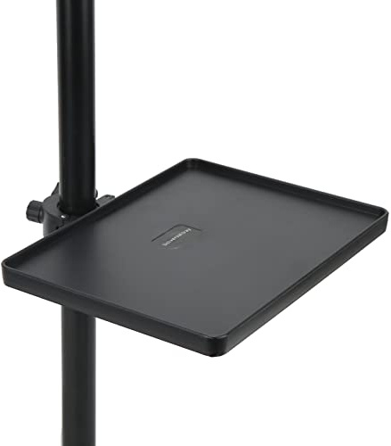 PU626 Mikrofonständer-Ablage, Mikrofonständer-Rack-Ablagehalter, Mikrofonständer-Zubehörablage für Bühnen-Live-Streaming-Aufnahmen