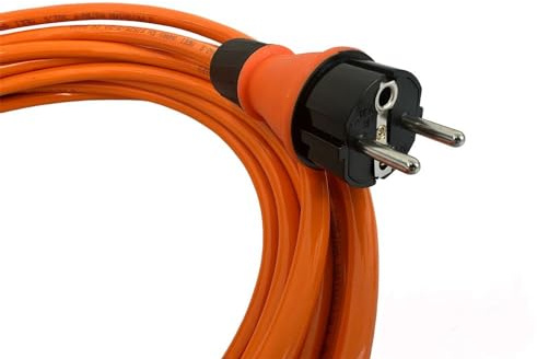 Anschlussleitung Anschlusskabel Geräteanschlusskabel Kabelstecker Stromkabel mit Schuko oder CEE-Stecker PUR H07BQ-F 2X1,0mm² - 5X2,5mm² Außen 16A IP44 orange 3-20m, TYP:H07BQ 3X1.5mm² - 5m