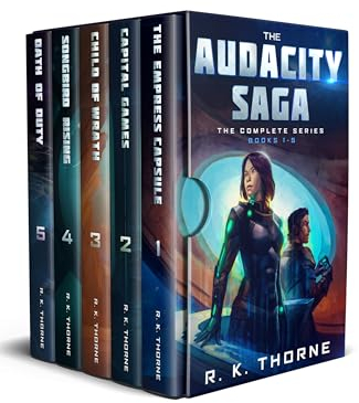 The Complete Audacity Saga Digital Box Set: Books 1 - 5: A space opera adventure