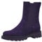 Tamaris Damen Chelsea Leder bequem; PURPLE, EU 41