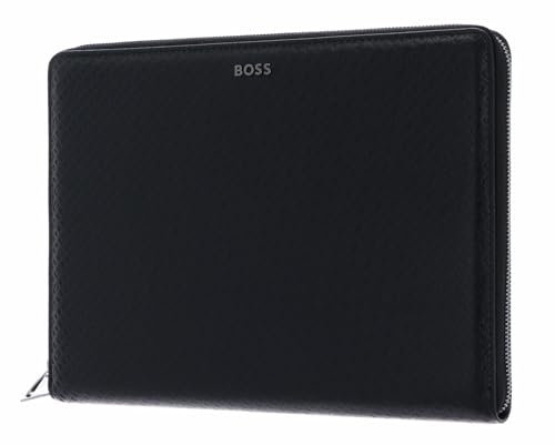 Hugo Boss A4 Konferenzmappe Monogram Zipped Black