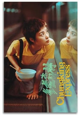 Zamou Chungking Express Leinwand-Poster, Wandkunst, dekoratives Wohnzimmer-Poster, Schlafzimmer-Poster, 30 x 45 cm, ungerahmter Stil