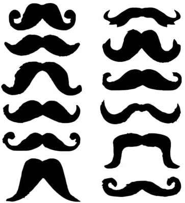 12 Stück Schnurrbart zum Ankleben,Fake Bart,Kinder Falscher,Fasching Klebe Schnauzer,80er Karneval Bärte Kleben,Brusthaartoupet Oberlippenbart Kostüm,Schnurbart,für Klebebart Erwachsene (B)