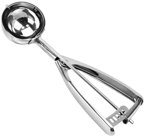 Saebye Large Cookie Scoop, 4 Tbsp / 60 MZ / 2 OZ, Size #16 Cookie Dough Scoop, Muffin Scoop for Baking