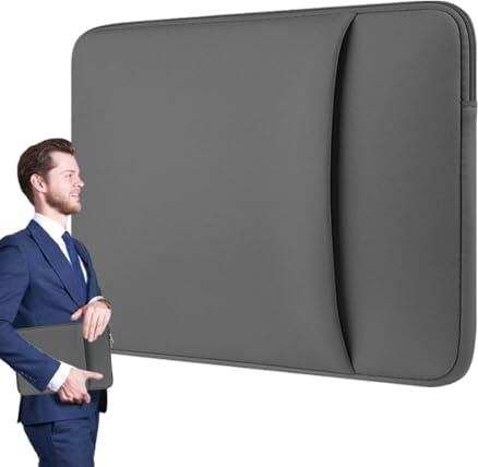 Laptop Bag, Laptop Protective Cover, Large Capacity Laptop Carrier, Multifunction Computer Protective Package, Zipper Laptop Pouch, Tablet Carrier Bag, Travel Laptop Case, Laptop Storage