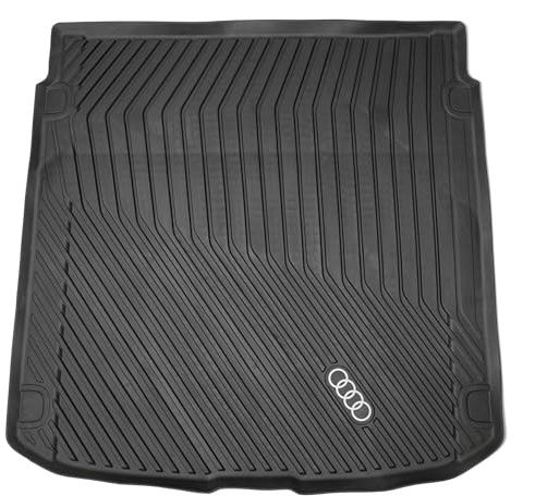 Audi 8B3061180 Gepäckraumschale Kofferraumschale Kofferraumeinlage Schutzmatte, mit Audi Ringe Logo *** Nicht für Plugin-Hybrid (PHEV/TFSIe) ***