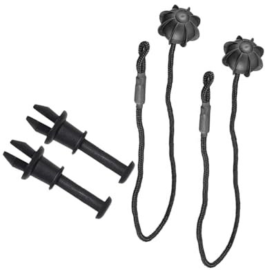BILKAR Cord Hutablage Haltebände Kompatibel Mit Seat Für MII, Ab 2012 2013 2014 2015 2016 2017 2018 2019 2020, Gepäckraumabdeckung, Gepäckraumabdeckung, Gurtclips, Z5867769