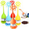 WYFCR 5PCS Lot de à thé, infuseur à thé en vrac, passoire à thé en silicone, passoire à thé en vrac pour thé en vrac ou tisane, filtre à thé en vrac, thé en vrac,Filtre à thé fine hole