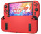 JEMDO Coque de Protection à Prise Texturée pour Nintendo Switch 2 (2025) – Coque TPU Antichoc Mate Rouge avec Poignées Antidérapantes, Design Ergonomique
