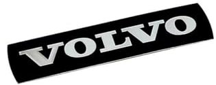 Auto Emblem Aufkleber für Volvo V40 V50 V60 V70 XC40 XC60 XC70 XC90 S40 S60 S80 C30 C70,Abzeichen Logo Buchstaben Emblem Aufkleber Zeichen Emblem Sticker Abziehbilder,11.5cm-Black