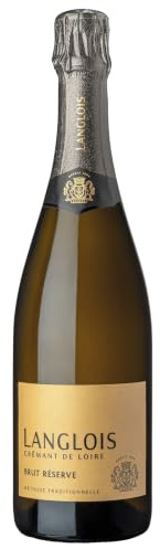 Langlois Crémant de Loire Brut Réserve Sekt Weiss Frankreich inkl. FeinWert E-Book (1 x 0.75 l)