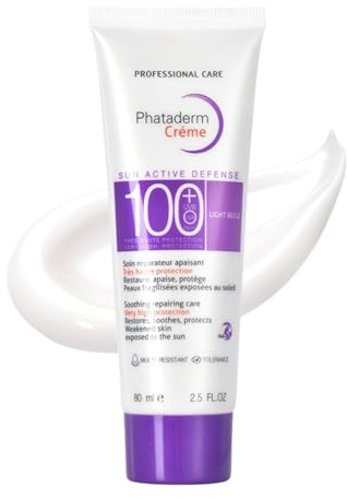 Sonnencreme LSF 100 - Sunscreen SPF 100 für Gesicht und Körper - Sonnencreme 100 Schutzfaktor - Sehr Hoher Schutz, Beruhigende Sunscreen, Wasserfest, Repa-rierende Pflege