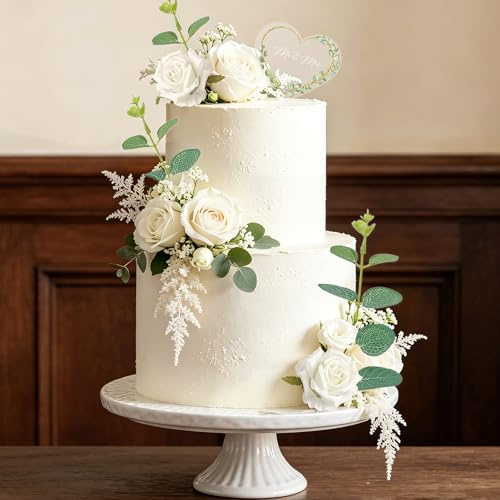 LaVenty Wedding Cake Topper Acrylic Cake Decorations
