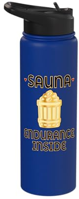 Heat Endurance Sauna Stainless Steel Insulated Water Bottle