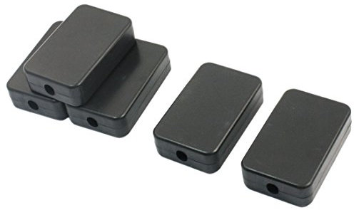 Sourcingmap 5pcs Waterproof Plastic Electric Project Case Junction Box 55x35x15mm