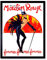 Wee Blue Coo Theatre Stage Burlesque Moulin Rouge Ball Exotic Dance Venue Paris Art Print Framed Poster Wall Decor Kunstdruck Poster Wand-Dekor-12X16 Zoll