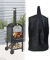 Housse de Four à Pizza, Housse de Protection imperméable 600D en Tissu Oxford résistant au Charbon de Bois, Four à Pain, Barbecue, fumoir